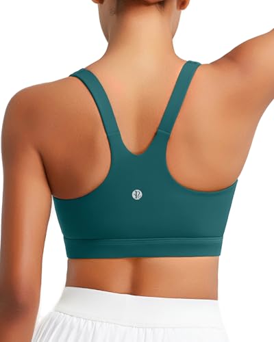 Image of RUNNING GIRL Sports Bra for Women, Molded Cup High Impact Sports Bras for Women with Sewn in Pads