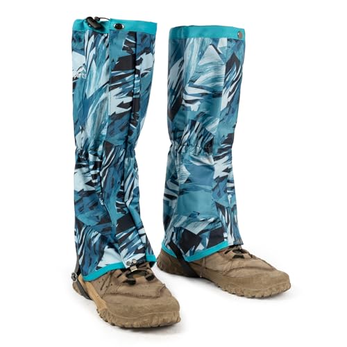 Best Rated in Snowshoeing Boots: Top Picks for Your Winter Adventures 14 Waterproof Leg Gaiters for Men and Women Adjustable Snow Boot Gaiters for Hiking in Hunting Sand and Mud Mountain Climbing or Snowshoeing (DoodleC M)