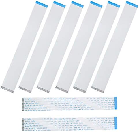 Flat Cable 8PCS FPC FFC 150mm Length 40 Pin 0.5mm Pitch Flexible Ribbon Cables B Type