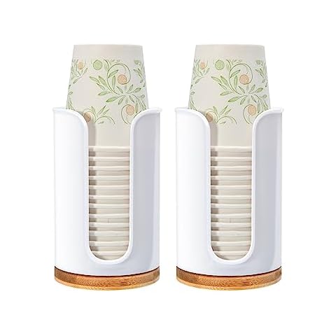 Large Bathroom Cup Dispenser - 2 Pack Cover