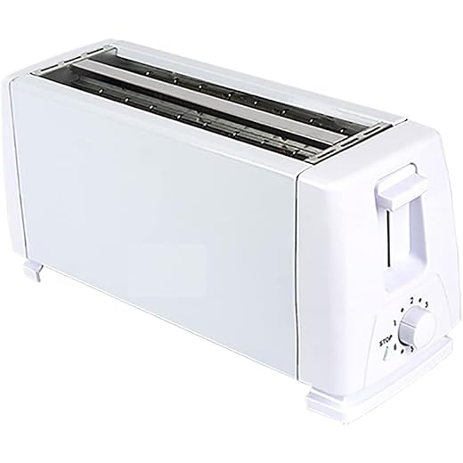 TOSTADORA ELECTRICA TOSTADOR 4 REBANADAS 1200W 7 NIVELES TOSTADO MATERIAL EXTRA REFORZADO GARANTIA 3325