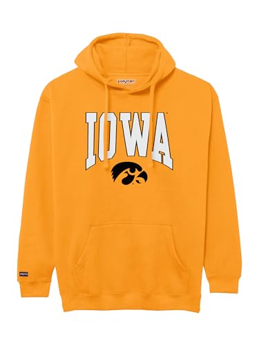 Image of JanSport NCAA Officially Licensed Rival Hoodie, Long Sleeve Unisex Sweatshirt, Cotton-Polyester Blend, Double-Layered Hood