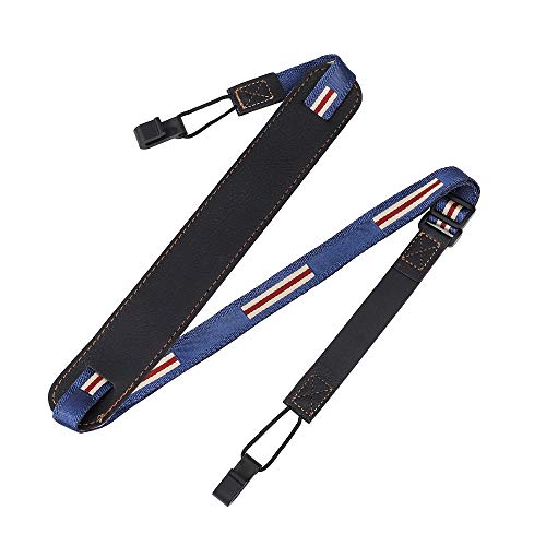 Sangles pour Ukulélé Véritable Bracelet en Cuir Double Couche Épaule Réglable avec Double Crochets en J Sans Perçage… - Les Beatles, Paul McCartney, John Lennon, RIngo Starr, George Harrison Sangles pour Ukulélé Véritable Bracelet en Cuir Double Couche Épaule Réglable avec Double Crochets en J Sans Perçage…