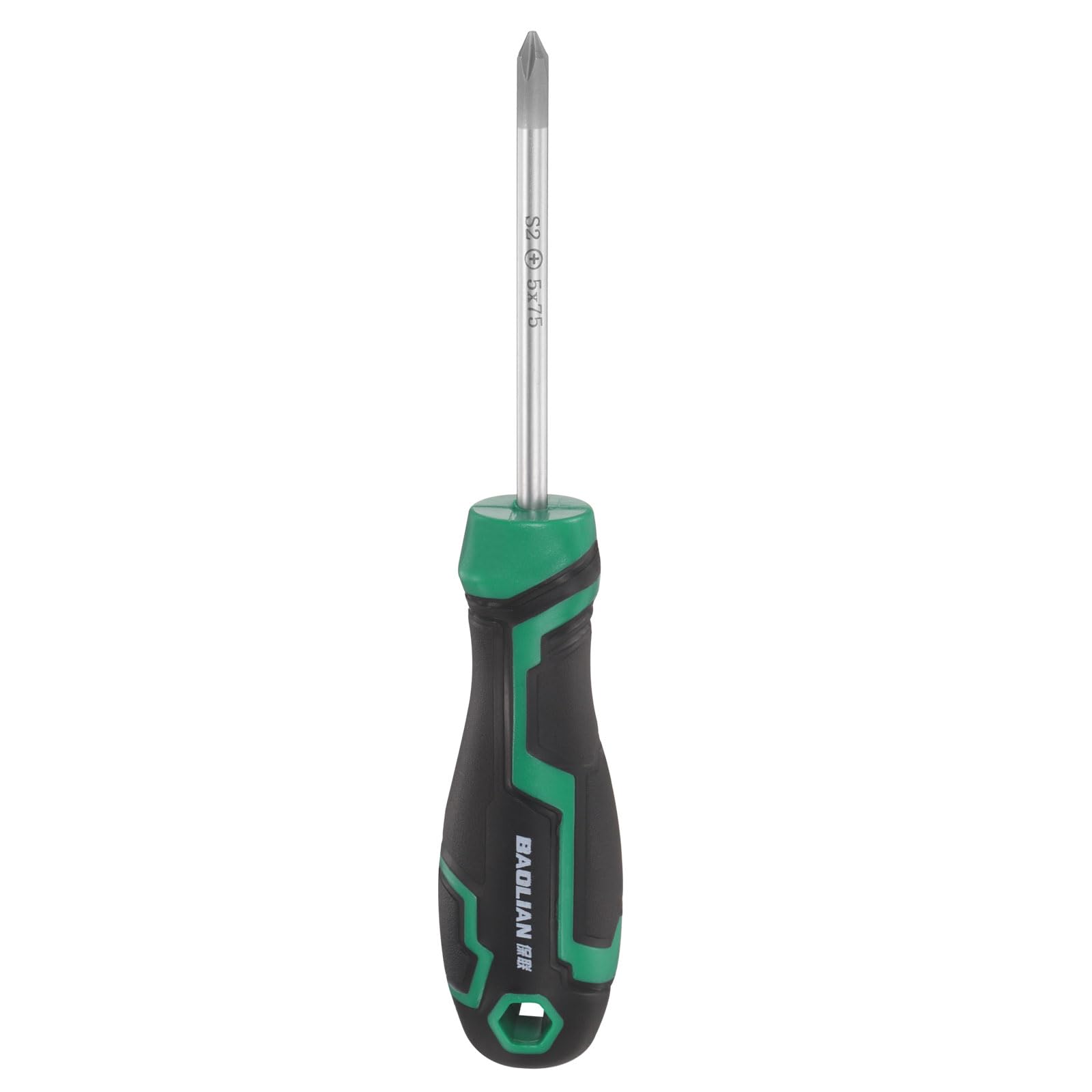 sourcing map PH1 Phillips Screwdriver 6.7" Length S2 Steel Magnetic Screwdrivers with Ergonomics Grip for Fastening Loosening DIY Repairing