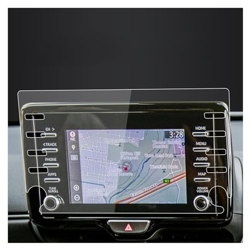 Film protecteur en verre trempé pour Toyota Yaris Cross 2022 écran HD