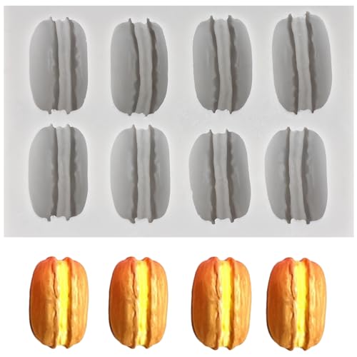 Sijiangmold Moule en silicone pour macarons, cadres photo, fondants, style baroque, fioritures, cadres pour cupcakes, décorations de gâteaux, bonbons, chocolat, caoutchouc, pâte polymère, lot de