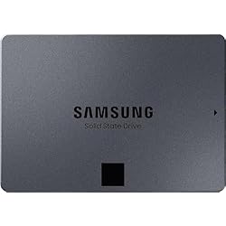 Samsung 870 QVO 1 TB SATA 2.5 Inch Internal Solid State Drive (SSD) (MZ-77Q1T0), Black