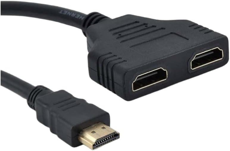 Amazon.com: Otobaijeni Links HDMI-Compatible Splitter 1 in 2 Out, 4K ...