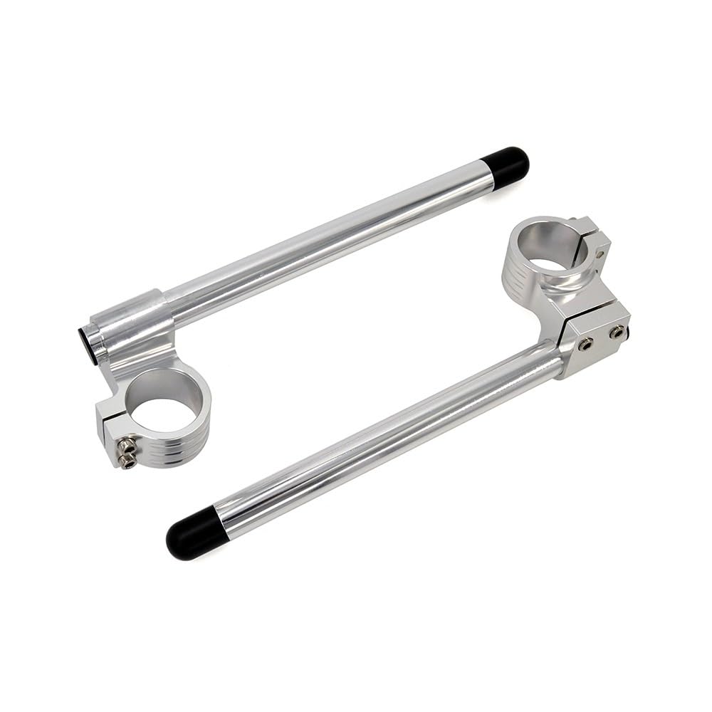Pince barre poignée robuste argentée pour modification de guidon