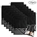 Produktbild BETOY 12pcs Schuhbeutel, Wasserabweisende Staubabweisende Schuhtaschen Transparente mit Zugband, Travel Aufbewahrungsbeutel Organizer für Reisen Zuhause, 44 * 32cm, Schwarz