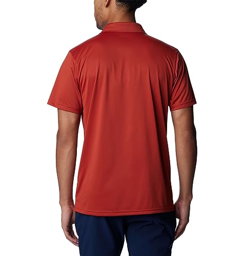 Image of Columbia Men's Solid Regular Fit Hike Polo