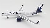 Inflight 200 Aegean Airlines Airbus A320-271N SX-NEO with Stand Limited Edition 1/200 DIECAST Aircraft Pre-Built Model