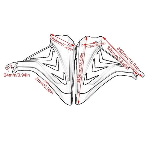 Capot de carénage CBR 650R de qualité supérieure finition rouge