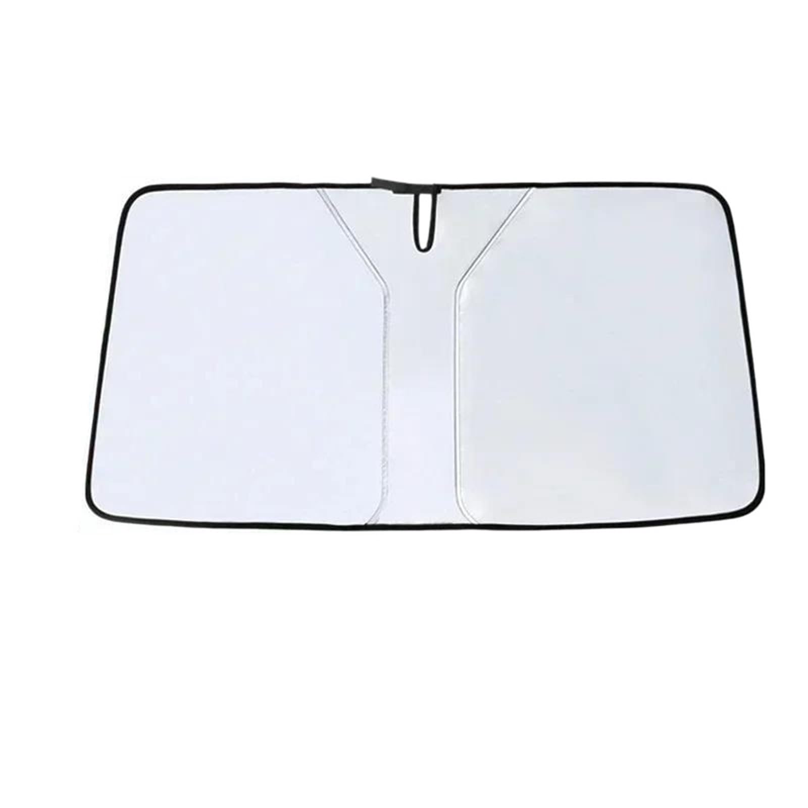 Parasole Per Parabrezza Anteriore Con Borsa Portaoggetti, Parasole Pieghevole Per Auto Spesso Color Argento Titanio Parasole Per Finestrini Laterali Auto