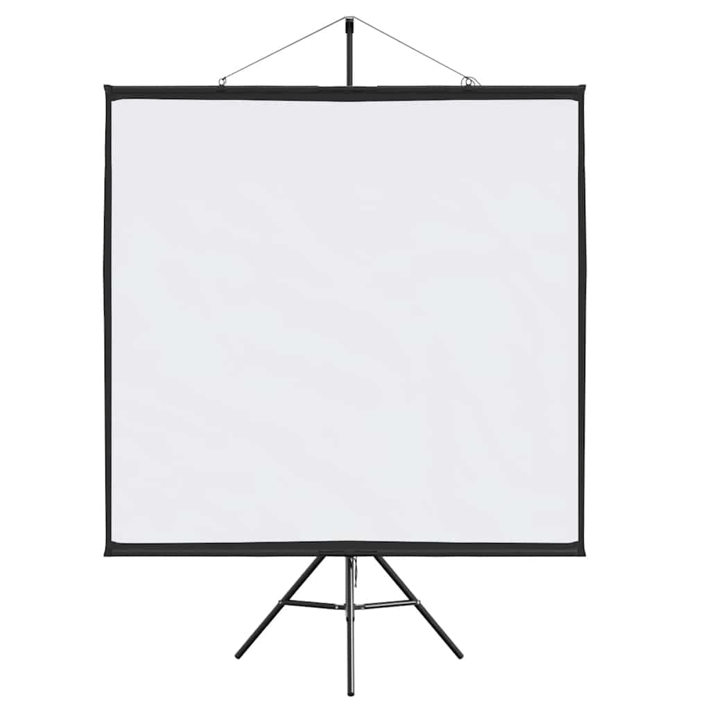Schermo di Proiezione con Treppiede 67 Pollici 1:1,Schermi di Proiezione,Portatile,Ideale per Home Theatre,Film all’Interno e Esterno-4101053