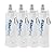 4 Pack 20oz/ 600ml Collapsible Water Pouch for Sawyer Squeeze Mini Water Filtration System, Compatible with Membrane Solutions and Other Water Filter Straw; Foldable Water Bottle, Reusable, BPA-Free
