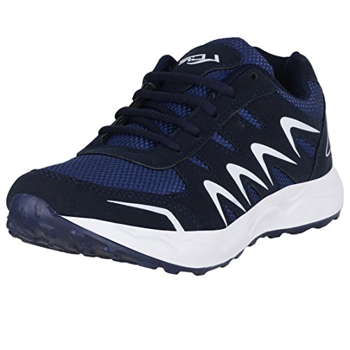 Image of LANCER Navy-White Running Shoes