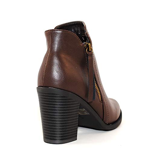 Image of TRENDSUP Women's Fashion Side Zipper Booties