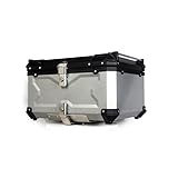 Verrouillage de sécurité fiable : ce coffre de moto étanche est spécialement conçu pour les amateurs de voyage et dispose d'une serrure robuste pour sécuriser vos affaires et les empêcher de tomber ou de les voler.