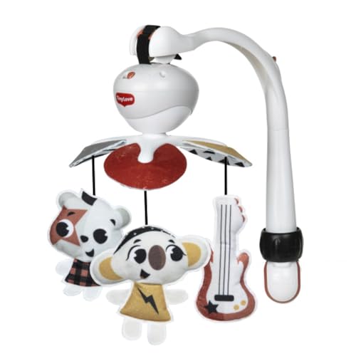 3 AGGANCI UNIVERSALI: per agganciare questa giostrina musicale portatile su vari supporti - sono inclusi un braccio con aggancio universale per culla o box giochi, una clip per passeggini e un piccolo connettore con velcro
