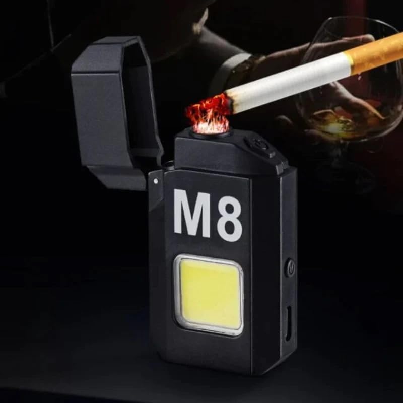 i-Zoll Cob Electronic Lighter+ Flashlight (Portable Mini Lighter Strong Light Electronic Lighter Type-C Rechargeable Flameless Metal Coil Cigarette Lighter Outdoor Camping Tools) (B0CZDZQD66) Amazon Price History, Amazon Price Tracker