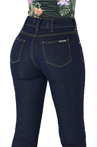 Calça Jeans Feminina Fast Bull CF Lycra Flare Super