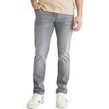 AEROPOSTALE Aero Slim Jean, Grey Wash, 38W 32L