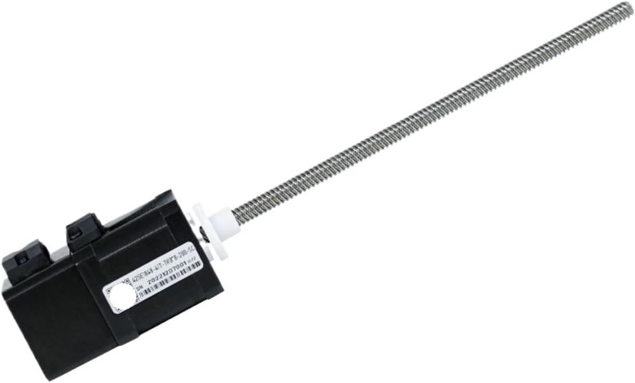 Lead scew Motor T Screw Stroke 200mm Dia=8x8 Shaft Rod T Style with Brake 17 Step Motor to End of Screw