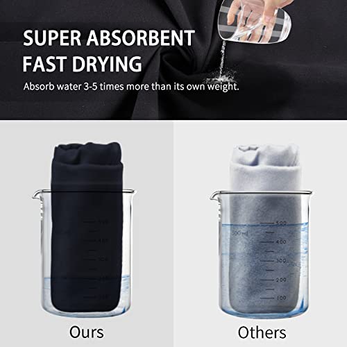 Jmqys Microfiber Camping Towels Sport Towel Super Absorbent Sweat Towel Fast Drying Workout Towel Fitness Towel Ultra Soft Gym Towel For Hiking Yoga Swim Travel Backpacking Golf Street Dance #TOP3