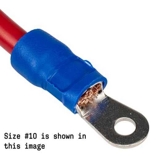 Connecteur à sertir 6 AWG protégeant vos circuits électriques 600V format M4 - 3