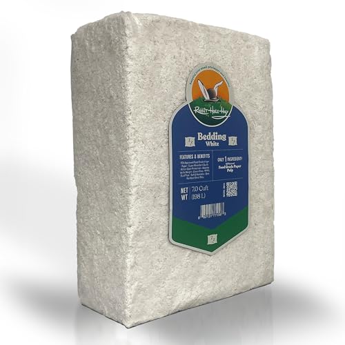 Rabbit Hole Hay Food Grade Bedding White 7 cu ft Dust-Free