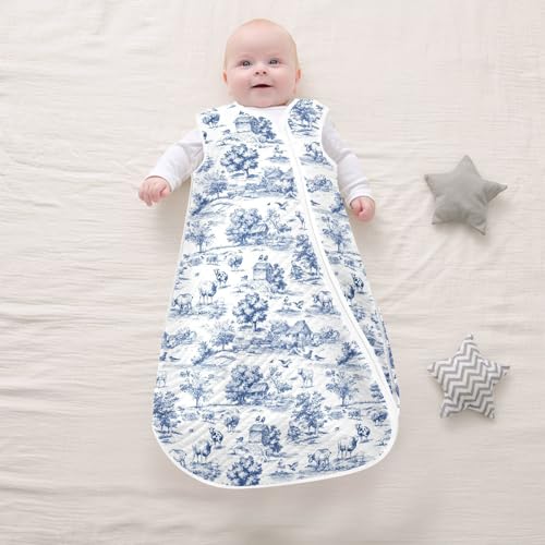 Image of vvfelixl Bright Funny Dinosaurs Baby Sleeping Bag Sleep Sack,Baby Wearable Blanket Sleep Suit for 0-6 Months