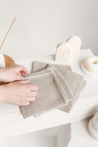Thing Stories Linen Exfoliating Washcloth For Face thumb #4