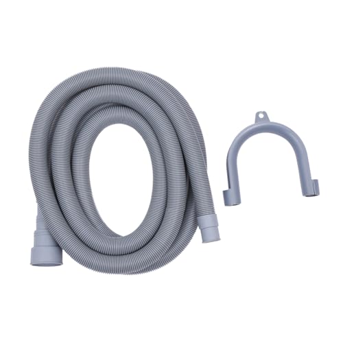 Tofficu 3m Tubo Di Scarico Per Lavatrice Prolunga Flessibilper Scarico Adattabilper Facile Installazione Per Lavastoviglie e Asciugatrici