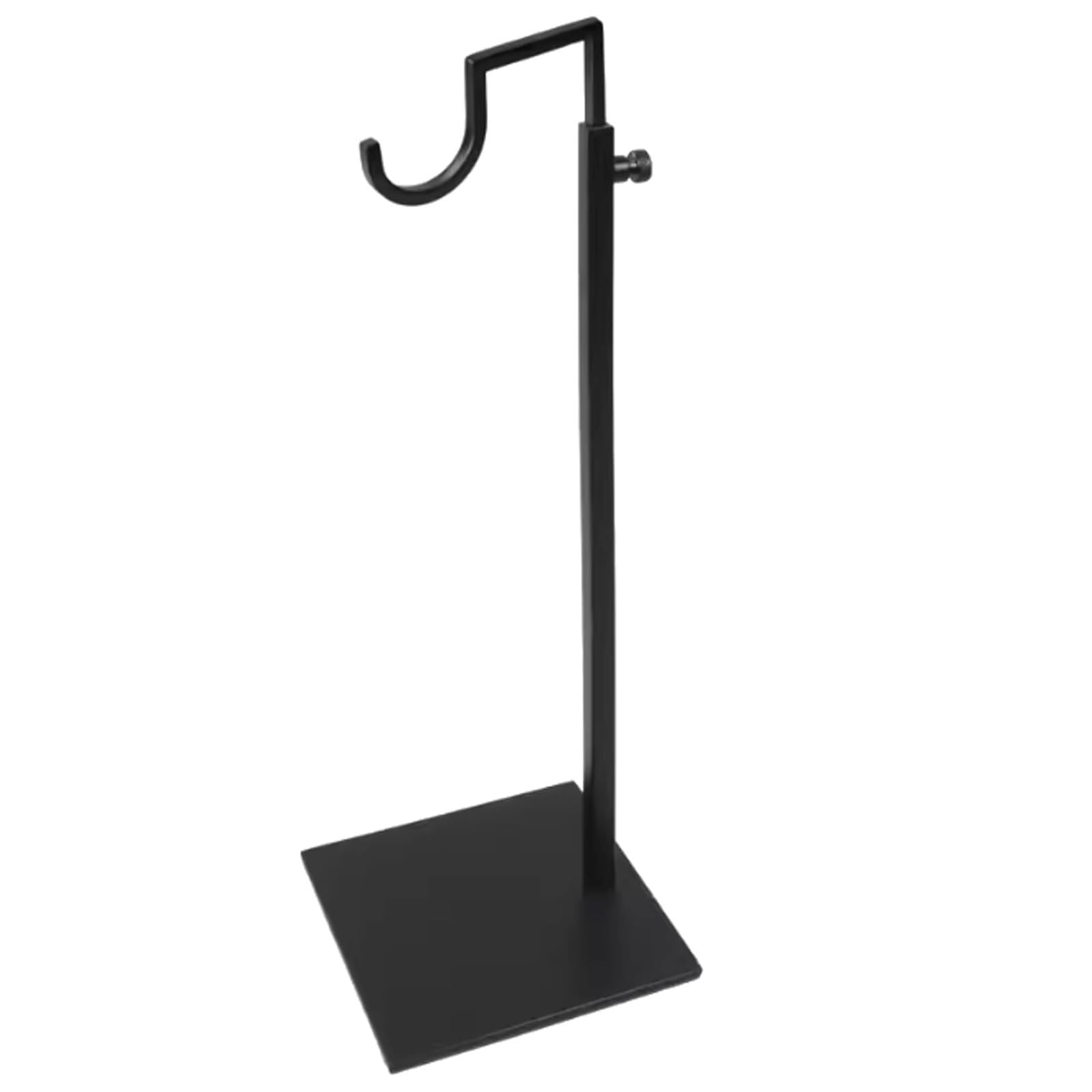 WxuuLTGJR Big Jewelry Display Stand Metal Jewelry Easel Stand Pipe Purse Earring Tower Rack Hanging Showcase Holder Handbag Organizer Tree(Nero)