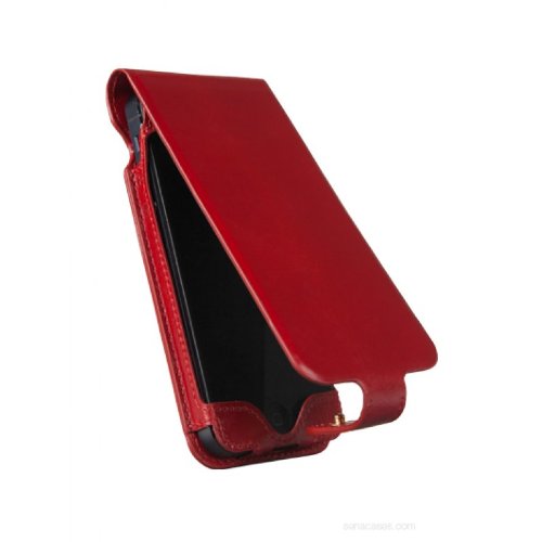 Sena Cases Hampton Flip Leather Case For Iphone 5 - Retail Packaging - Red #TOP10