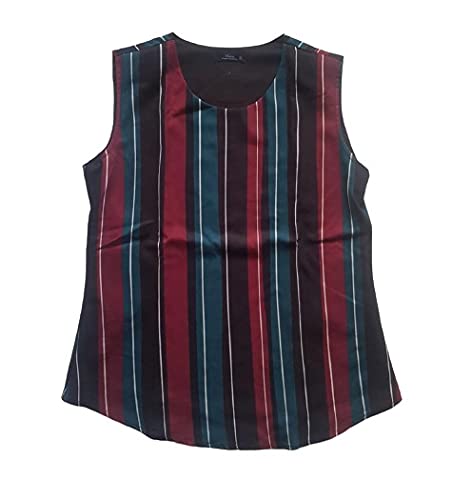 Curves Women's Polyster Top Black Color & Size-picture-29