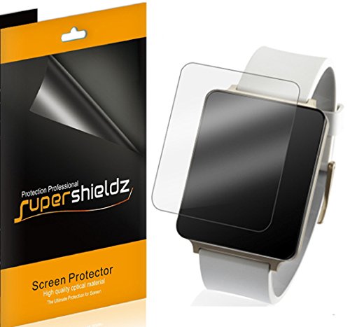 Supershieldz (6 Pack) Anti Glare and Anti Fingerprint (Matte) Screen Protector Designed for LG G Watch
