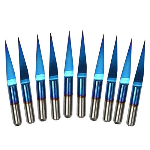 SDENSHI Punte per Incisione PCB in Carburo di