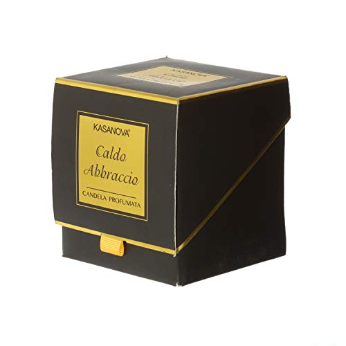 Vela perfumada con portavelas de cristal