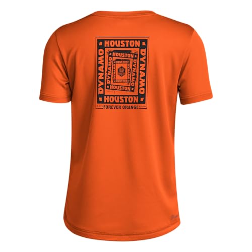 adidas Kids' Houston Dynamo Pre-Game Short Sleeve T-Shirt2