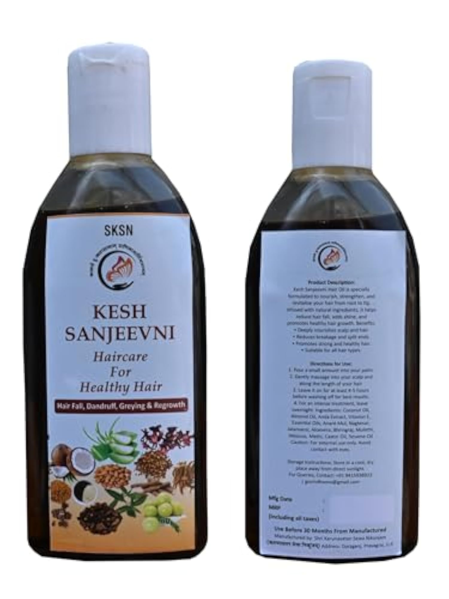 SKSN Kesh Sanjeevni Haircare Oil