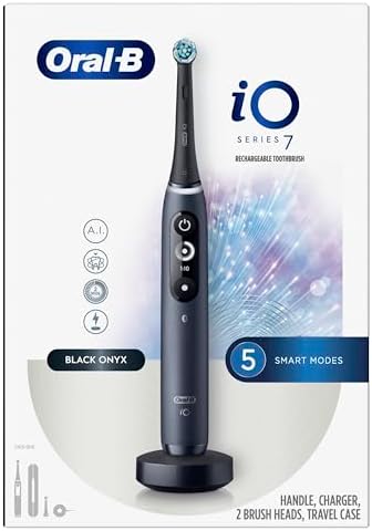Oral-B Rechargeable Electric Toothbrush, iO7 Adaptable Clean, 5 C...