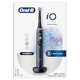 Oral-B iO Series 7 Electric Toothbrush with 2 Replacement Brush Heads, Black Onyx