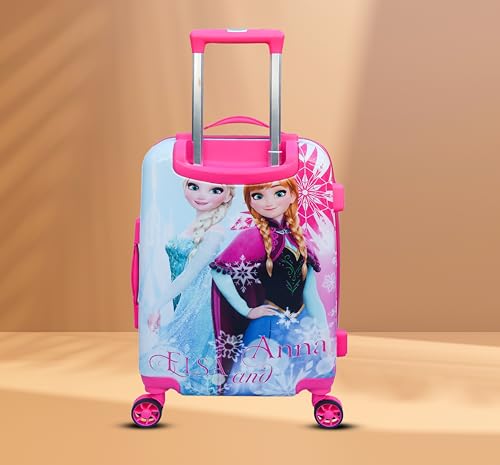 Image of ADSON Abs Kids Trolley 360 Rotating Luggage 360 Degree Wheels Non-Breakable 16 Inch Kids Hardsided Suitcase with 4 Wheels, 360 Degree Wheel Travel Trolley Bag (S Design 7)