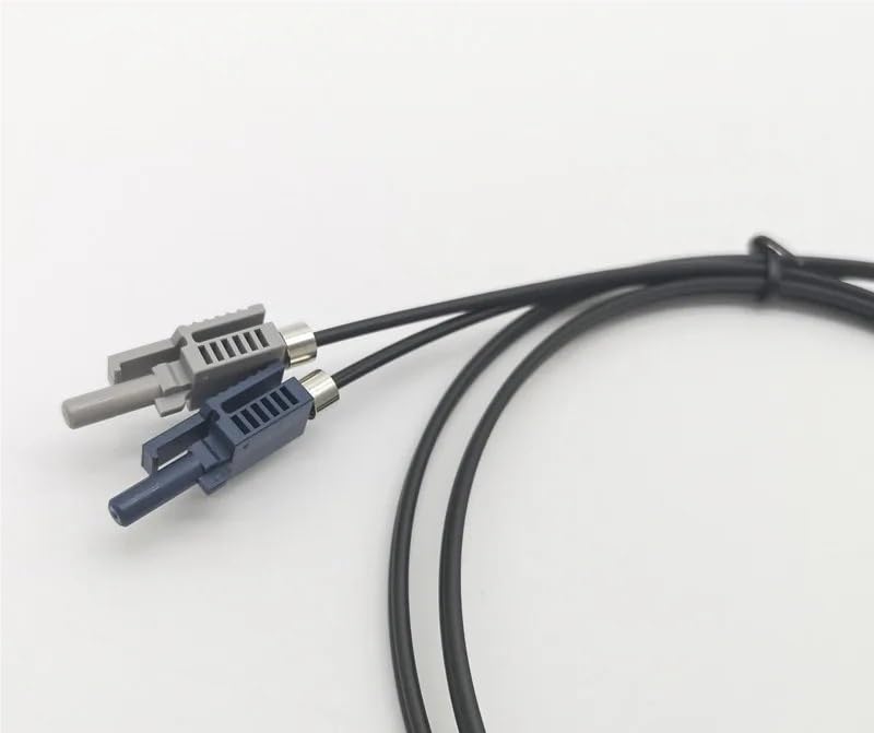 Fil de fibre plastique Duplex HFBR-4503Z HFBR-4513Z, ligne de connexion T-1521Z/1528Z R-2521Z/2528Z, ligne de fibre optique (Size : 2m)