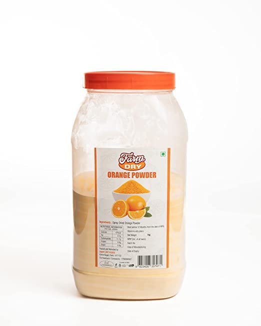 Farm Dry Orange Powder Spray Dried Orange Fruit Powder Use for Cake