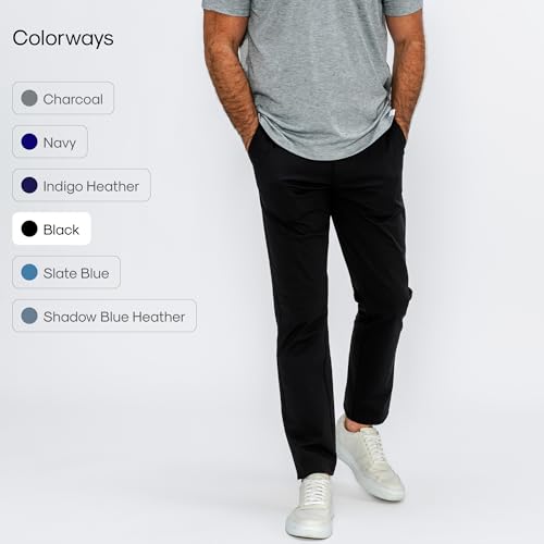 Ministry of Supply Men's Kinetic Pant, 4-way stretch, Shape Retention, Wrinkle Resistant Moisture-Wicking, Perfect for Travel2