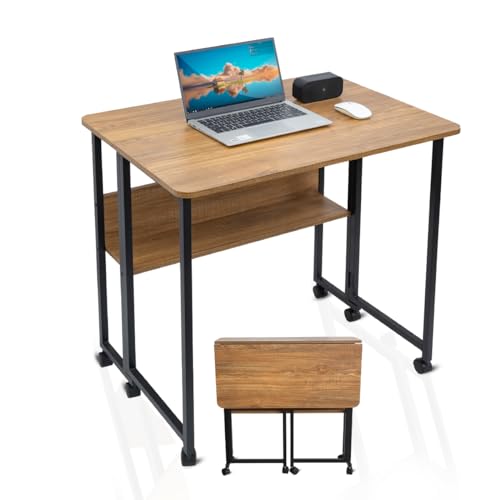 Amazon | Bidesen 折りたたみデスク 机 折り畳み 幅80x奥行58x高