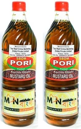 Kather Ghani Pure Mustard Oil / Shorsher Tel - 2L